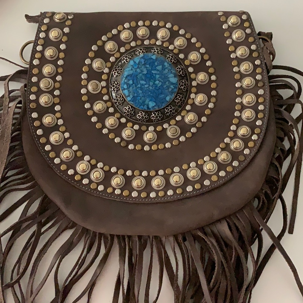 Handmade real Moroccan leather bag